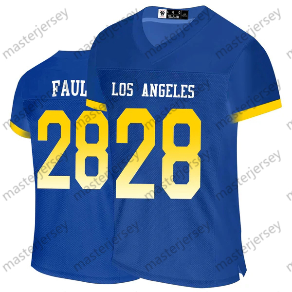 99 Donald 2024-25 Cities Football Jerseys Nacua Kupp Stafford Verse Fiske Williams Young Custom All Stitched Name and Number