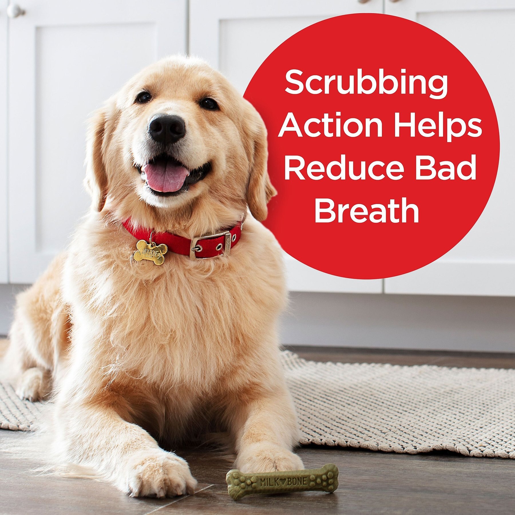 Milk-Bone Fresh Breath Brushing Chews Daily Dental Large Dog Treats