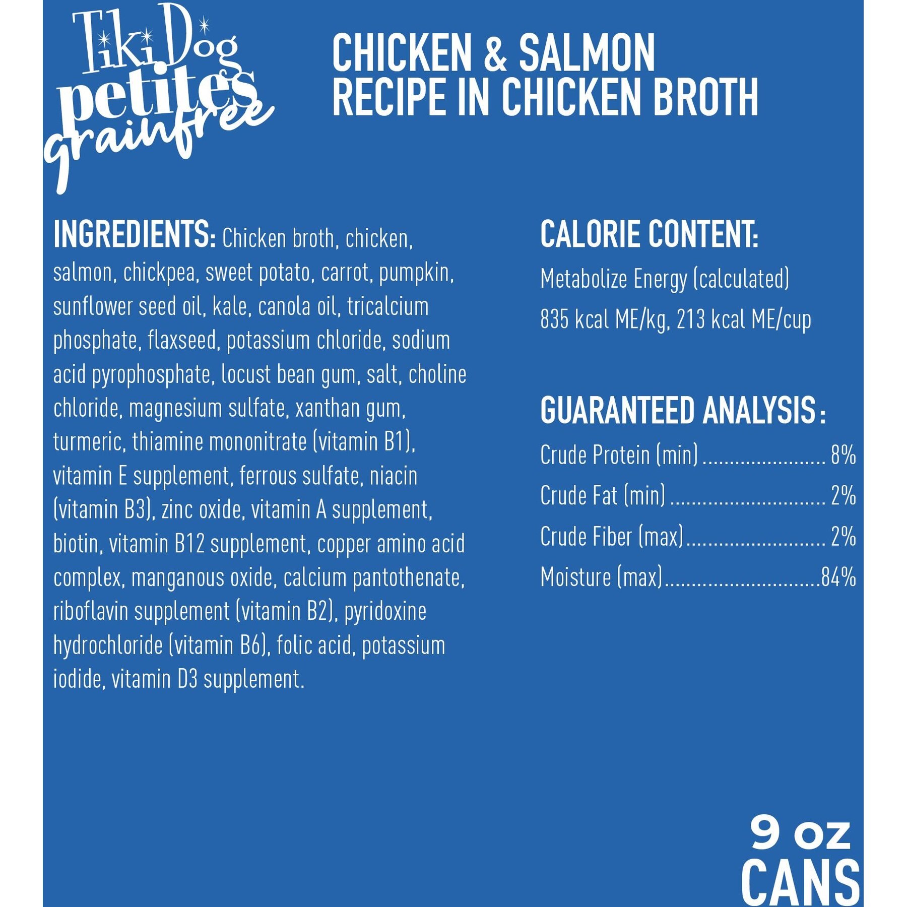 Tiki Dog Petites Chicken & Salmon Grain-Free Dog Food