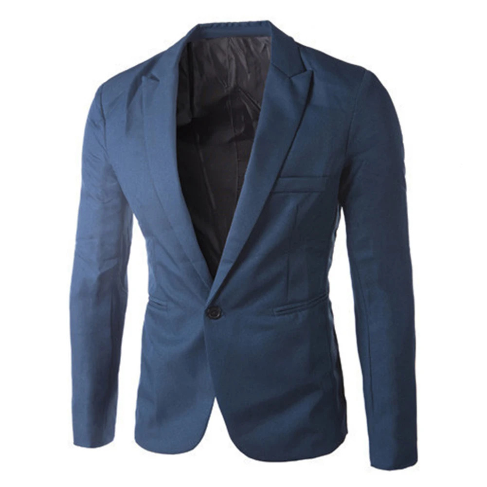 Autumn Mens Blazer Suit 8 colors male Blazer Suits business Jackets Coat Fashionable whiteblackgrey M-3XXXL 240422