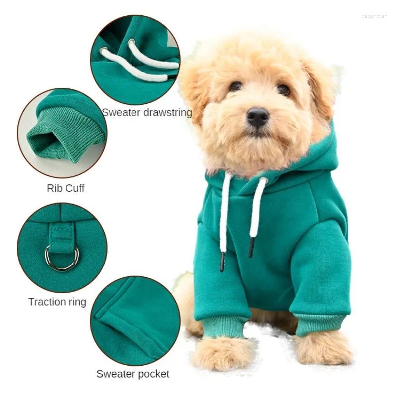 Dog Apparel Pet Clothes Hoodie Sweater Fleece Small Medium Clothing Coat Jacket Sports Outdoor Sweatshirt Puppy Bichon Teddy Costume
