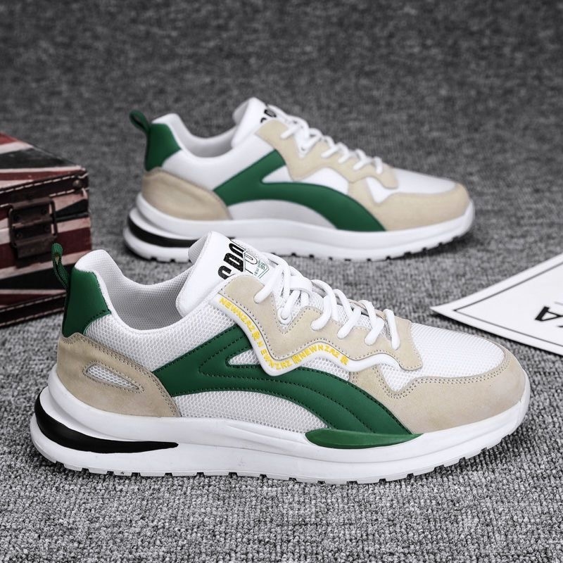 Men's autumn breathable new spring versatile sports casual running Instagram dad trend shoes lightweight and niche design