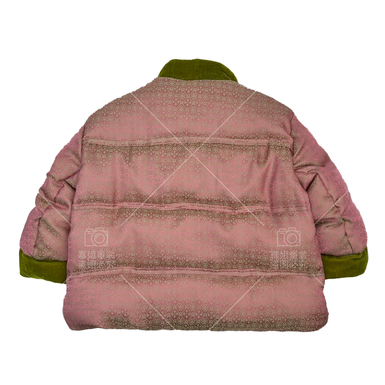 Children's Cotton Clothes Winter Clip Cotton New Year's Eve Clothing Boys and Girls Yankee Warm Thickened Cotton Coat Jacket