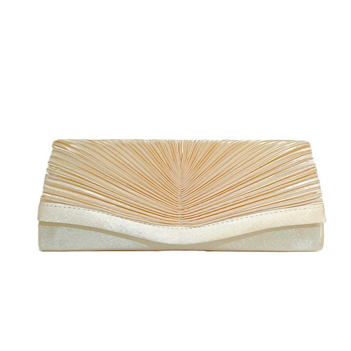 new pleated handbag for socialites highend banquet fashion handbag one shoulder crossbody and dinner bag