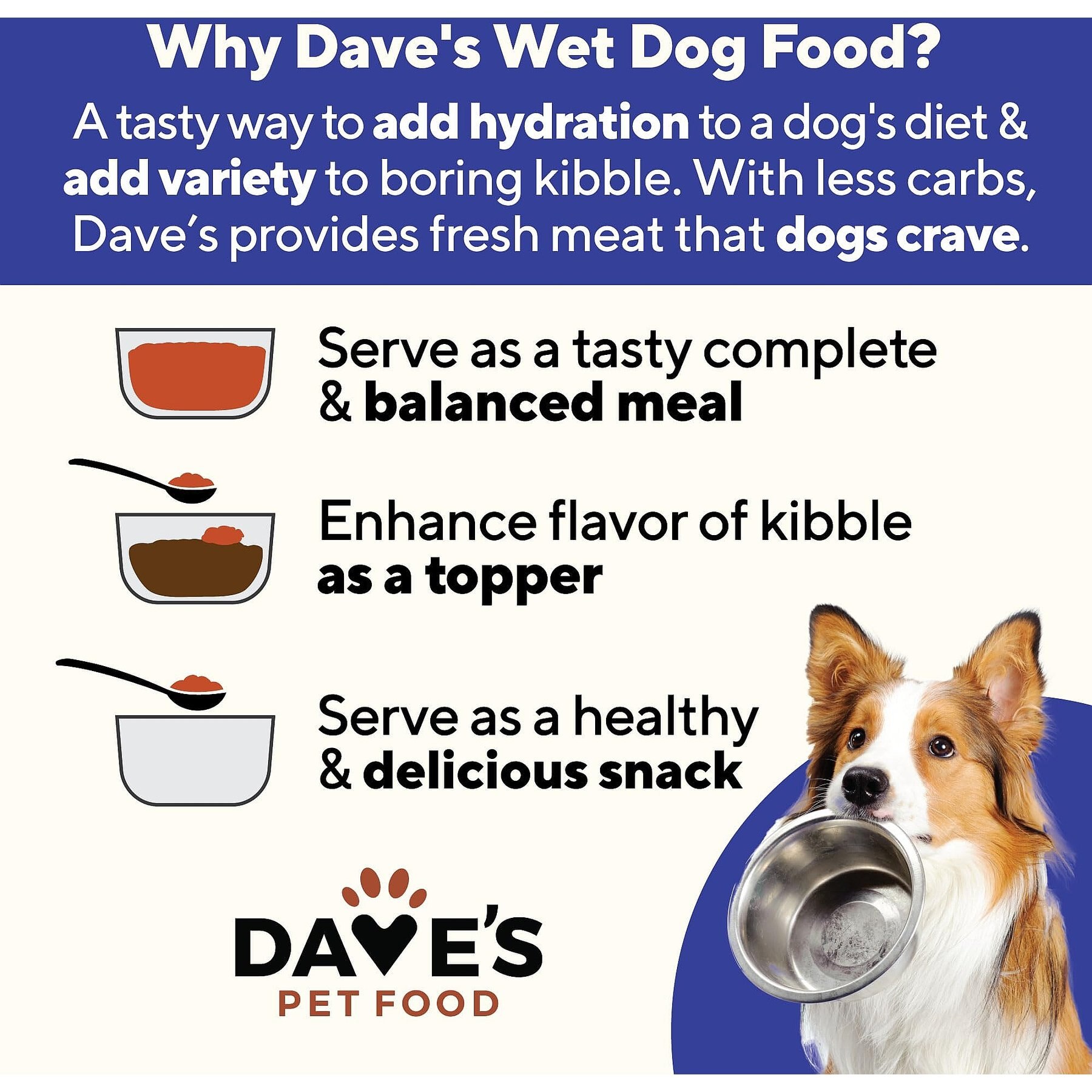 Dave's Pet Food Naturally Healthy Chicken & Beef Entree Pate Canned Wet Dog Food