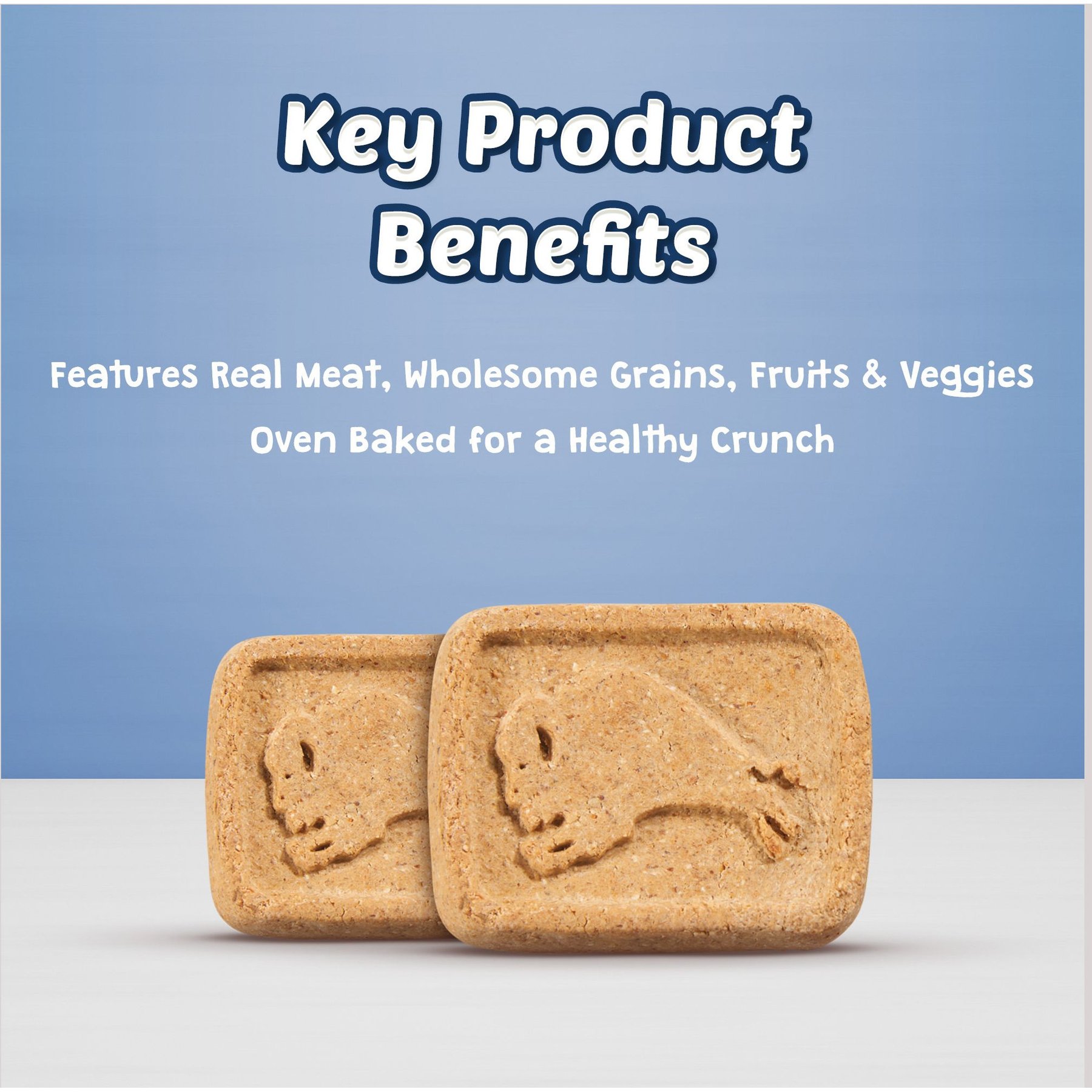 Blue Buffalo To-Go Health Bars Bacon, Egg & Cheese Mini Dog Treats, 12 count