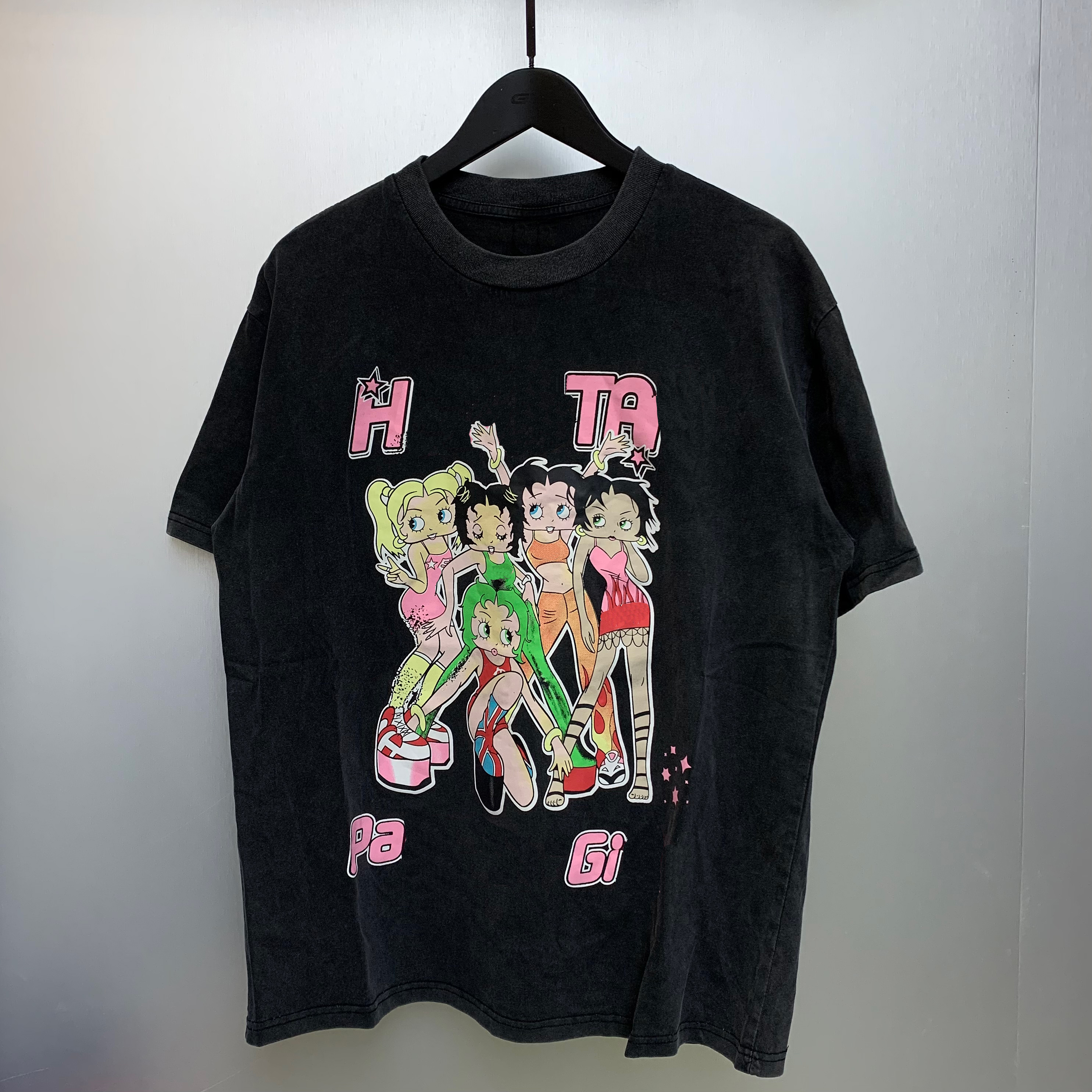 Y151 Women's Graphic Tshirt Vintage couple's clothings Half Sleeve Round Neck Baggy Tee Summer Casual Shirt