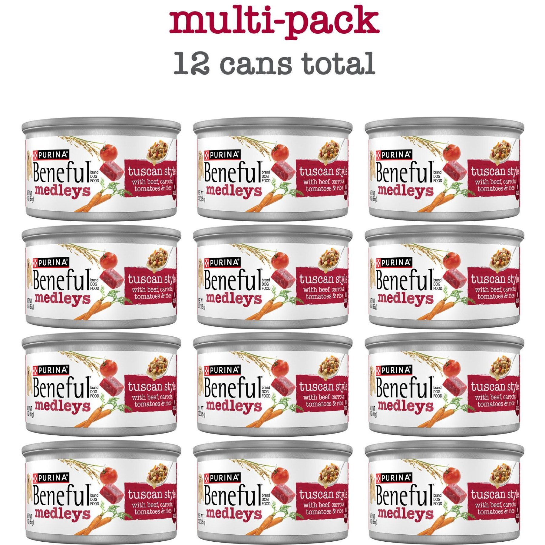 Purina Beneful Medleys Tuscan Style Canned Dog Food