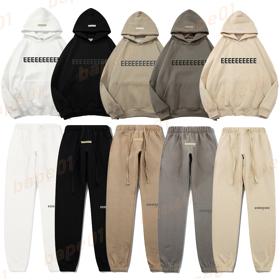 Mens Designer Pants Letter Print Black White Men High Quality Joggers Womans Streetwear Casual Solid Color Trousers Grey Khaki Sweatpants Beam Foot Trouser Size S-XL