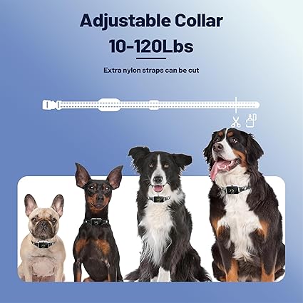 Hopaoo 4500FT-Dog Training Remote for Small Medium Large Dogs10-120lbs,Waterproof Collars,Electric Dog Collar with Adjustable Beep(1-10),Vibration,Saf