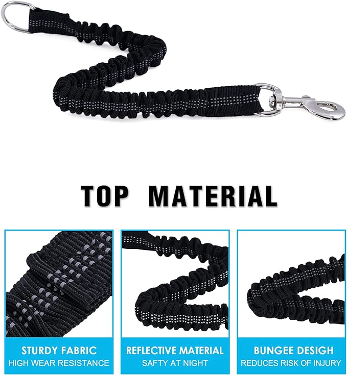 Long Leash Training 10FT 16FT/30FT/50FT/100FT, Reflective Threads Rope Leash, Heavy Duty Dog Lead for Large Medium Small Dogs Walking Playing, Camping