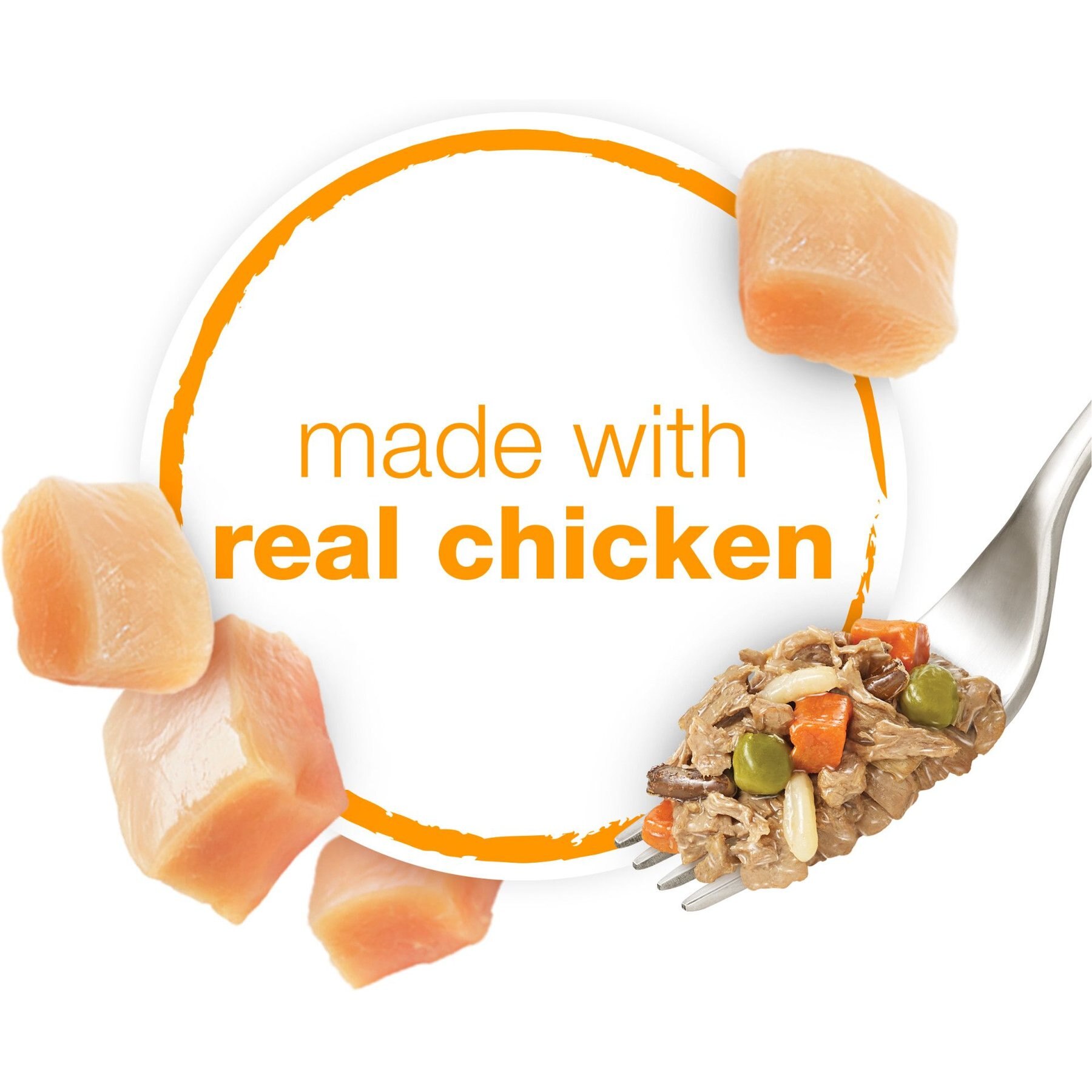 Purina Beneful Chopped Blends with Chicken, Carrots, Peas & Wild Rice Wet Dog Food