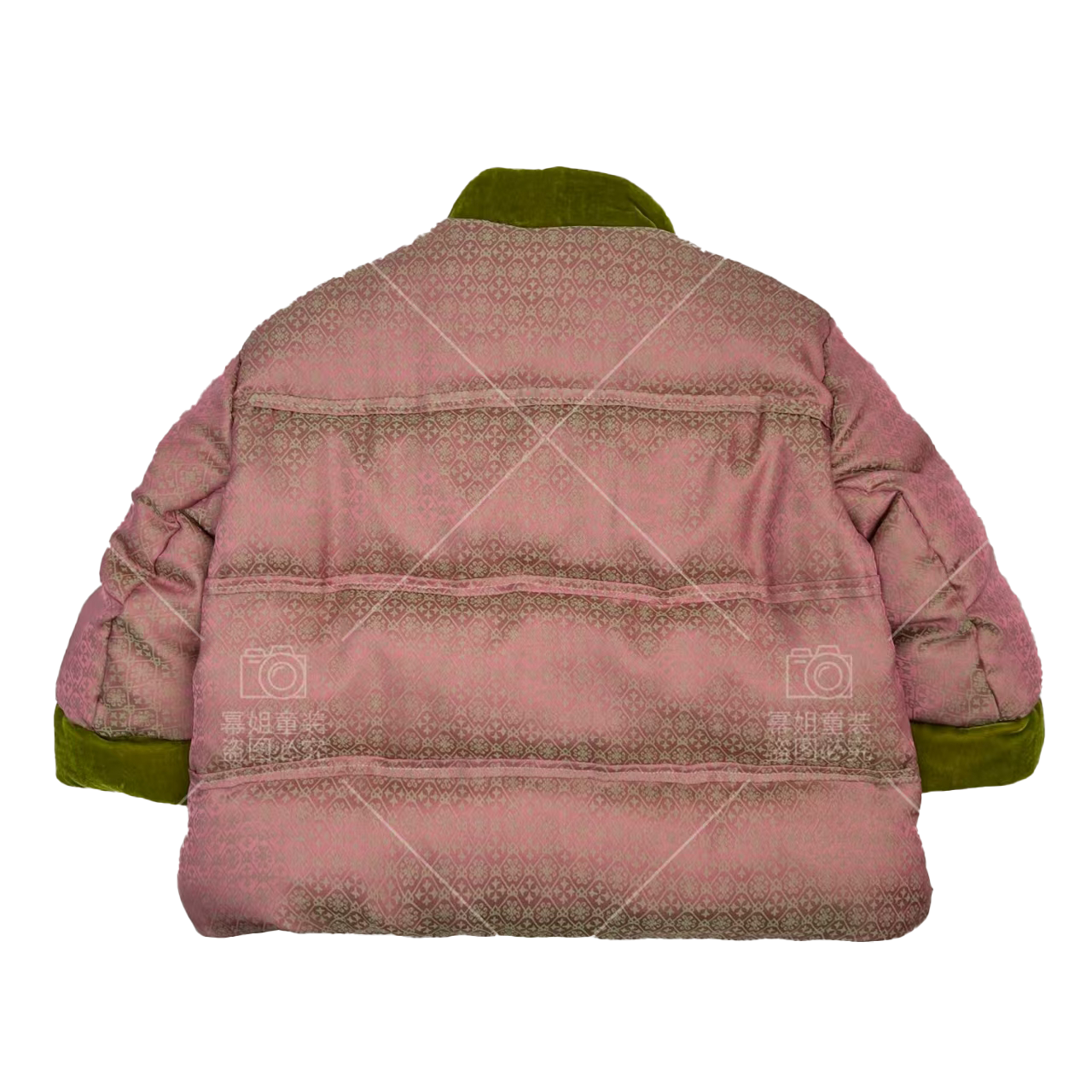 Children's Cotton Clothes Winter Clip Cotton New Year's Eve Clothing Boys and Girls Yankee Warm Thickened Cotton Coat Jacket