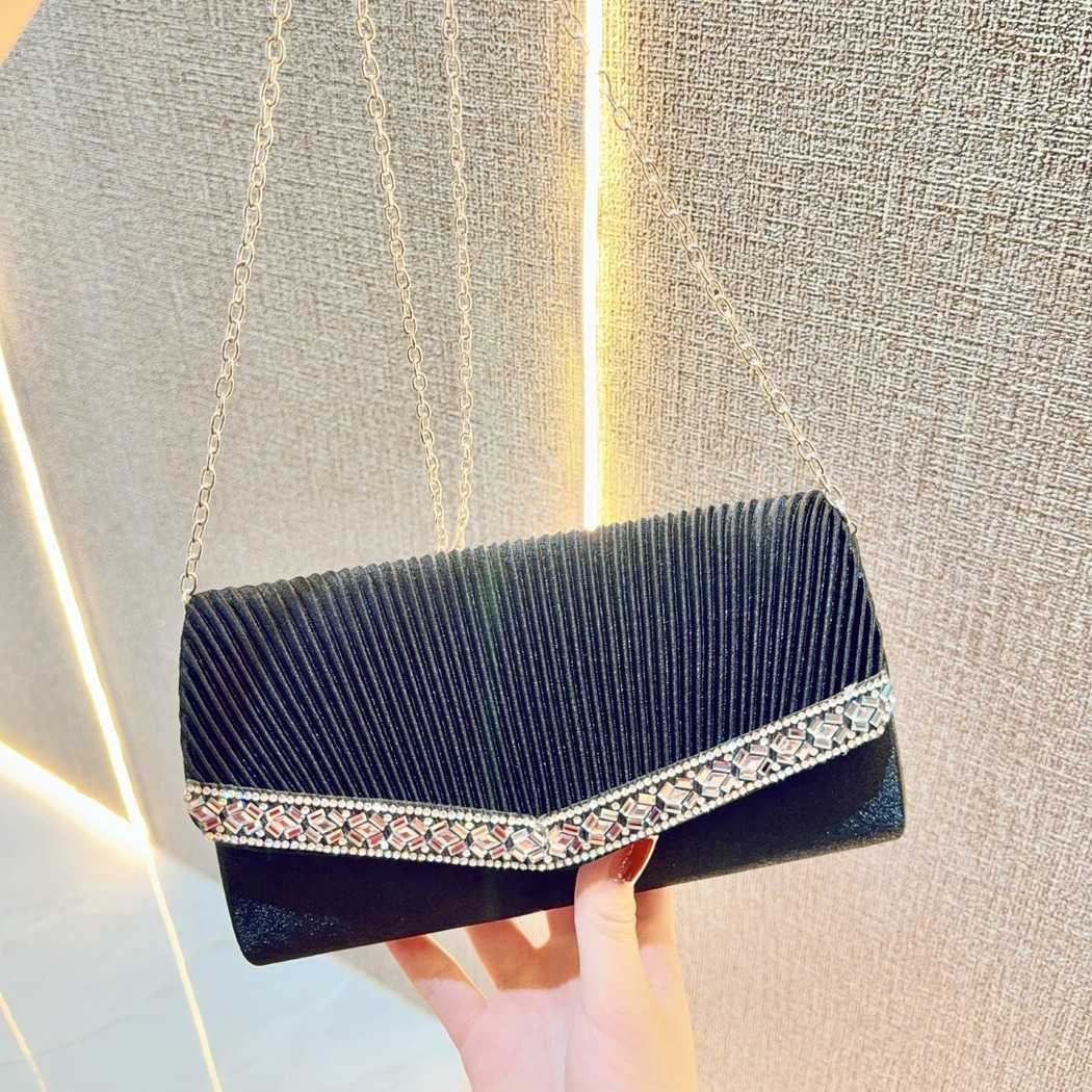 handheld bag womens evening dress banquet bag chain bar small bag celebrity crossbody evening bag handheld bag 241122