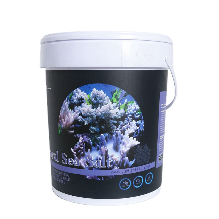 Customized Private Label Artificial Refined Marine Pet Sea Salt Organic SPS Aquarium Grade Glass Direct Aquaculture Reef