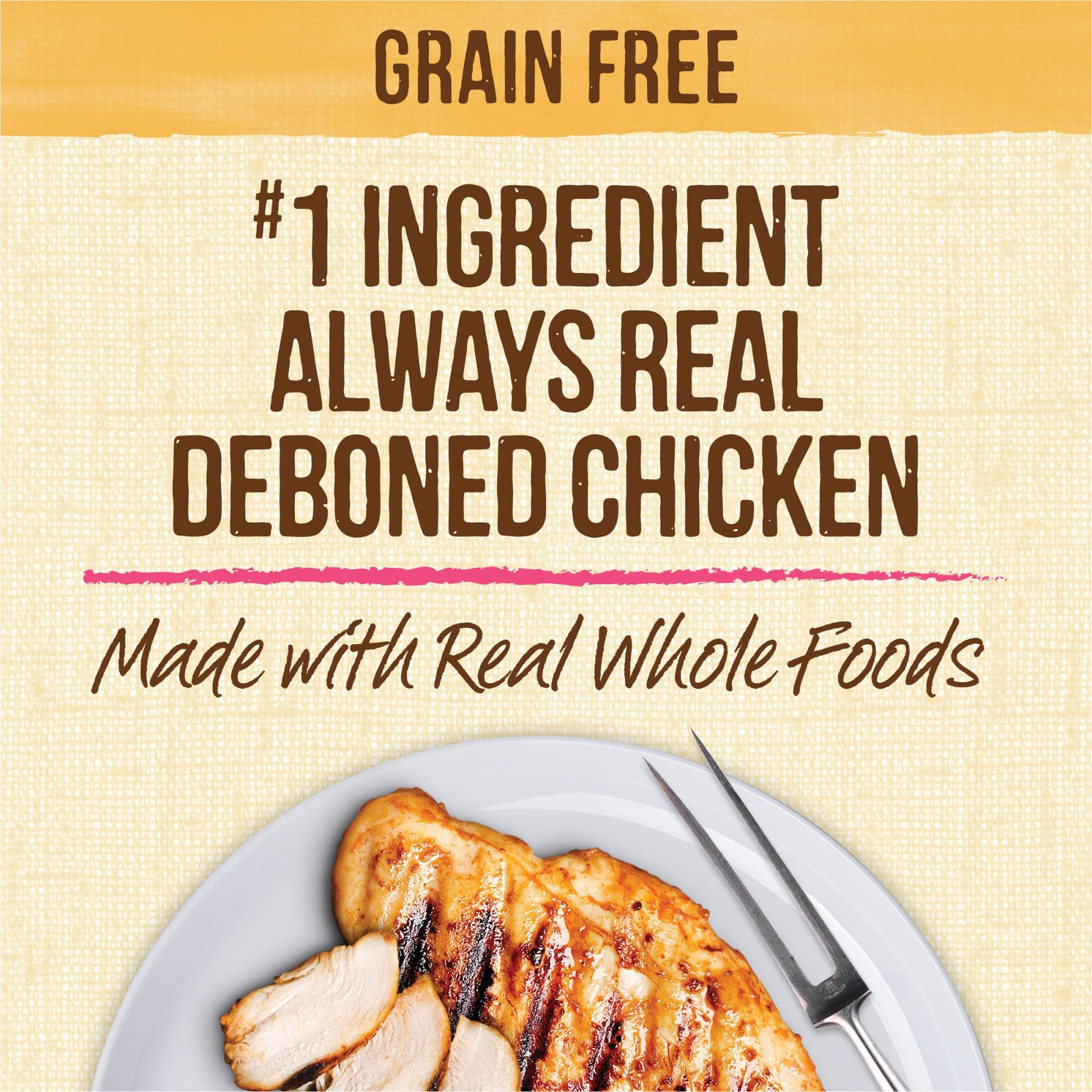 Merrick Lil Plates Petite Pates Adult Grain-Free Chicken Dinner Wet Dog Food 3-oz can, case of 24