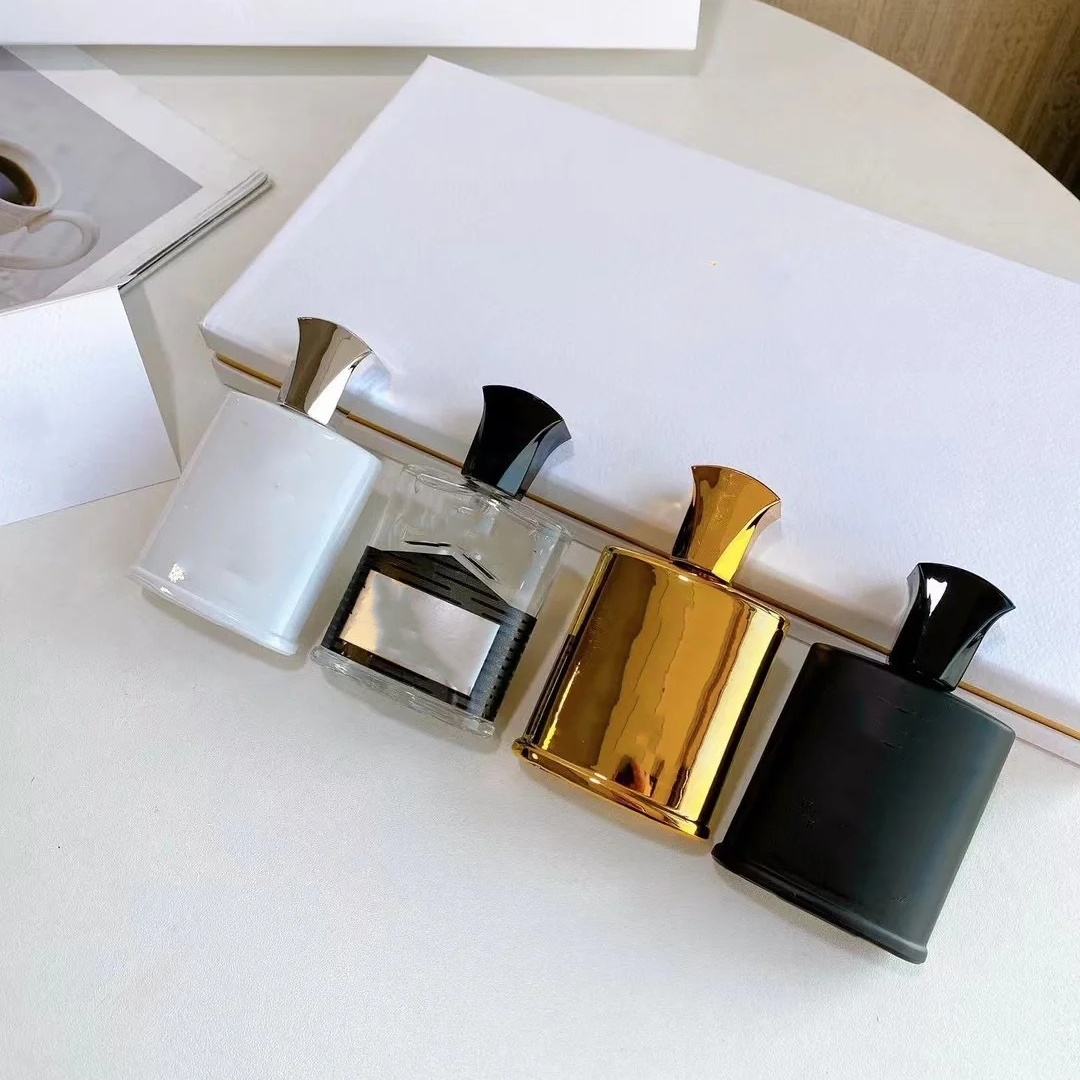 Designer perfume 30ml * 4 sets of men perfume Cologne long-term high-quality spray gift box women perfume 75ml 100ml eau de toilette durable perfume design