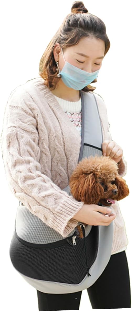 Others Dog Carrier BESPORTBLE Sling Bag for Pet Adjustable Single Shoulder Small HandsP etB agD ogB agC arrierP uppyH arnessO utdoorD ogS lingP etS ho