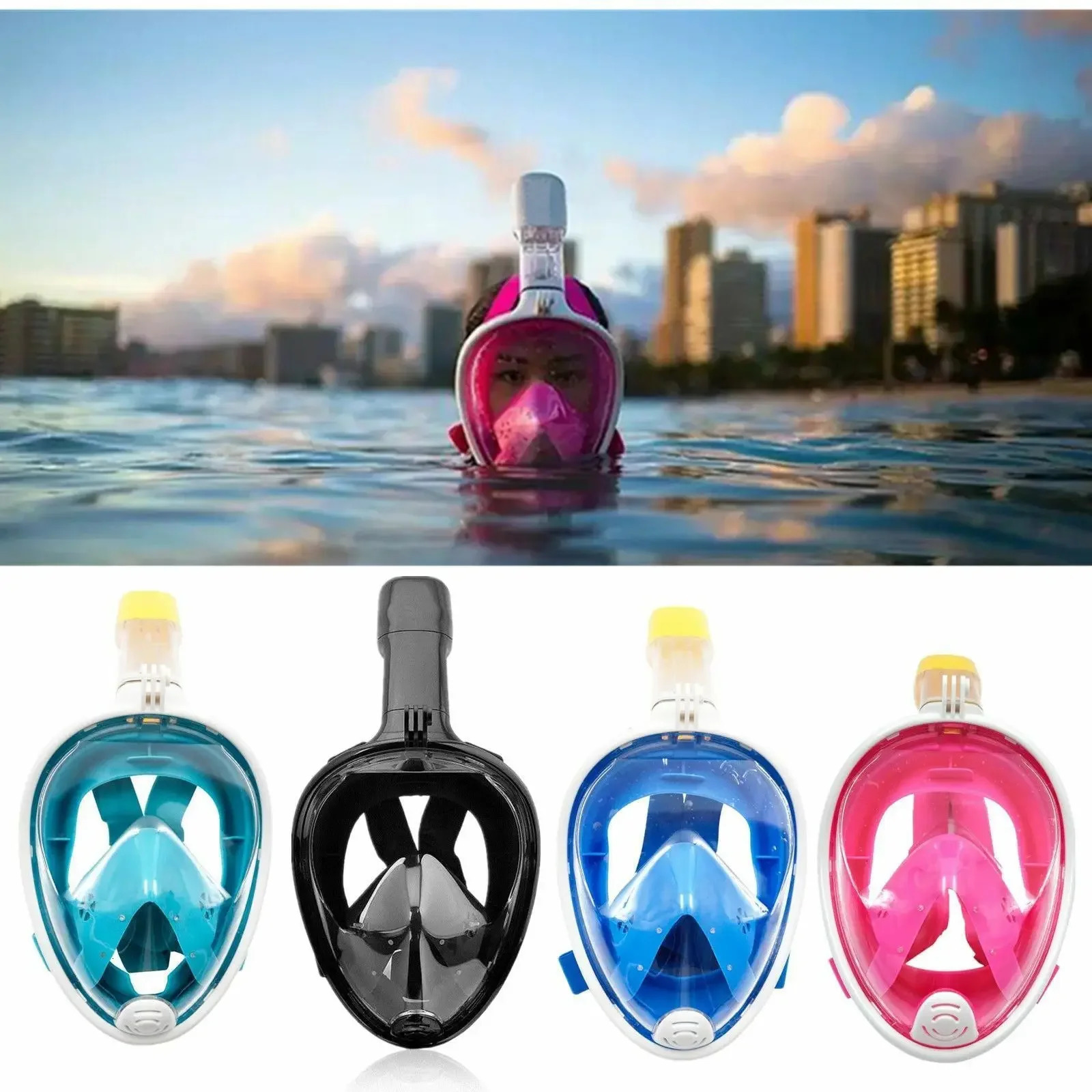 Professional Swimming Waterproof Soft Silicone Glasses Swimming Snorkeling Glasses UV Goggles for Men and Women Diving Mask 240422