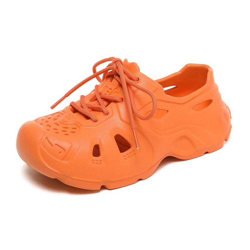 Summer 2024 EVA Men's Lightweight Hollow Out Sporty Shoes Breathable Shoes Slip-Resistant Water-Resistant Walking Style Sneakers