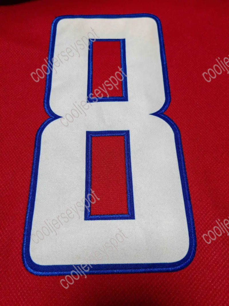 Customizable Custom Ovechkin 2025 Cherry Blossoms Hockey Jersey Oshie Dubois Carlson Backstrom Any name any number Women Youth Men