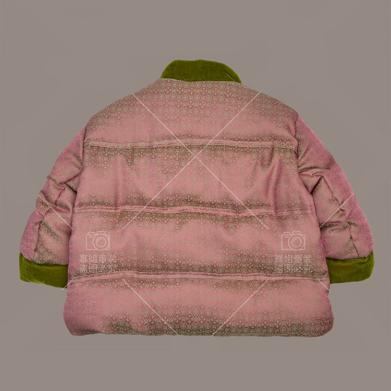 Children's Cotton Clothes Winter Clip Cotton New Year's Eve Clothing Boys and Girls Yankee Warm Thickened Cotton Coat Jacket
