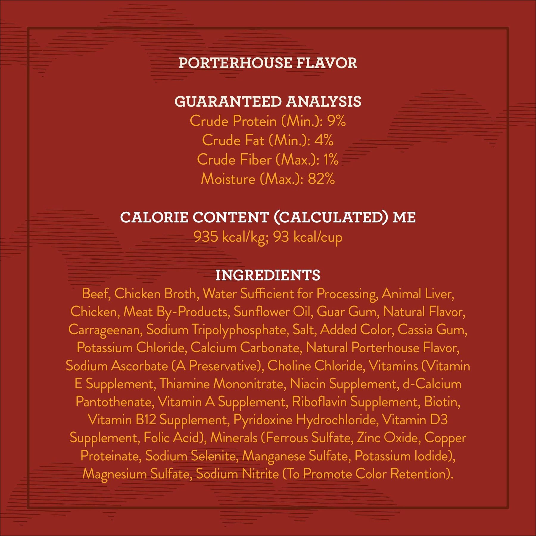 True Acre Foods Porterhouse Flavor Tender Loaf in Gravy, Wet Dog Food, 3.5-oz cup, case of 12