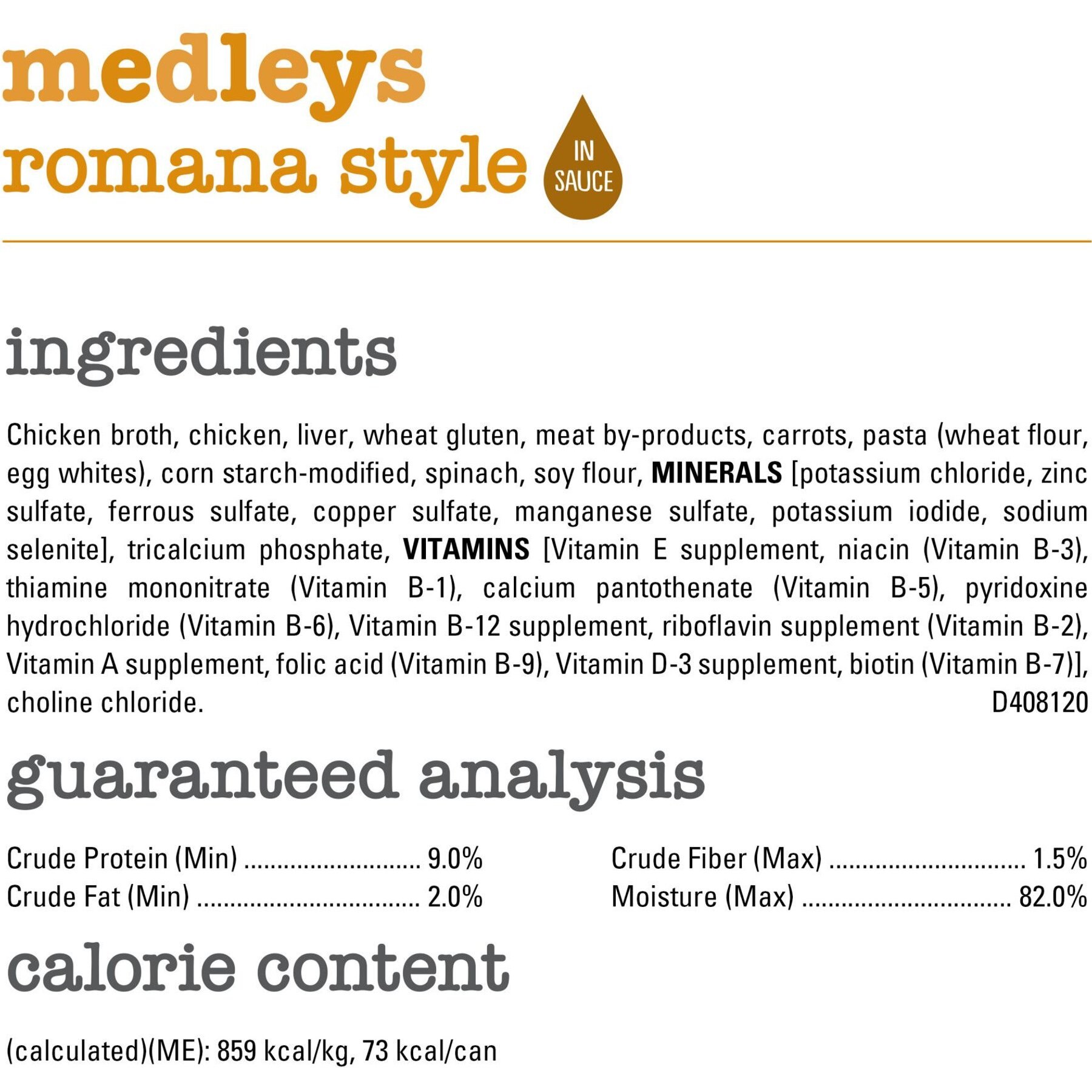 Purina Beneful Medleys Romana Style Canned Dog Food