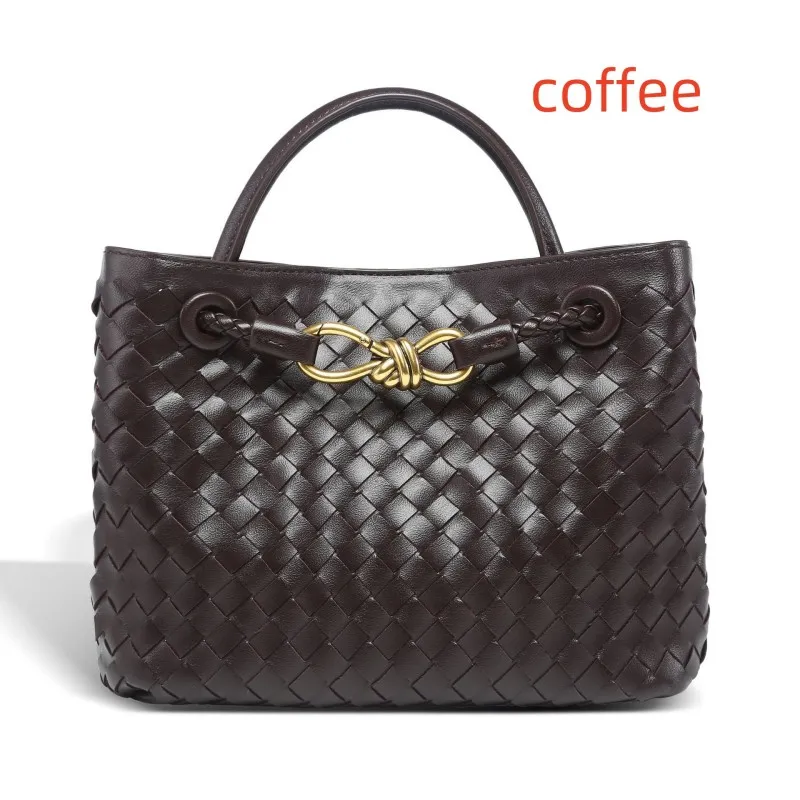 Designer bag andiamo crossbody genuine leather black crochet tote fashion handbag B Family 8-e new portable single graceful 998