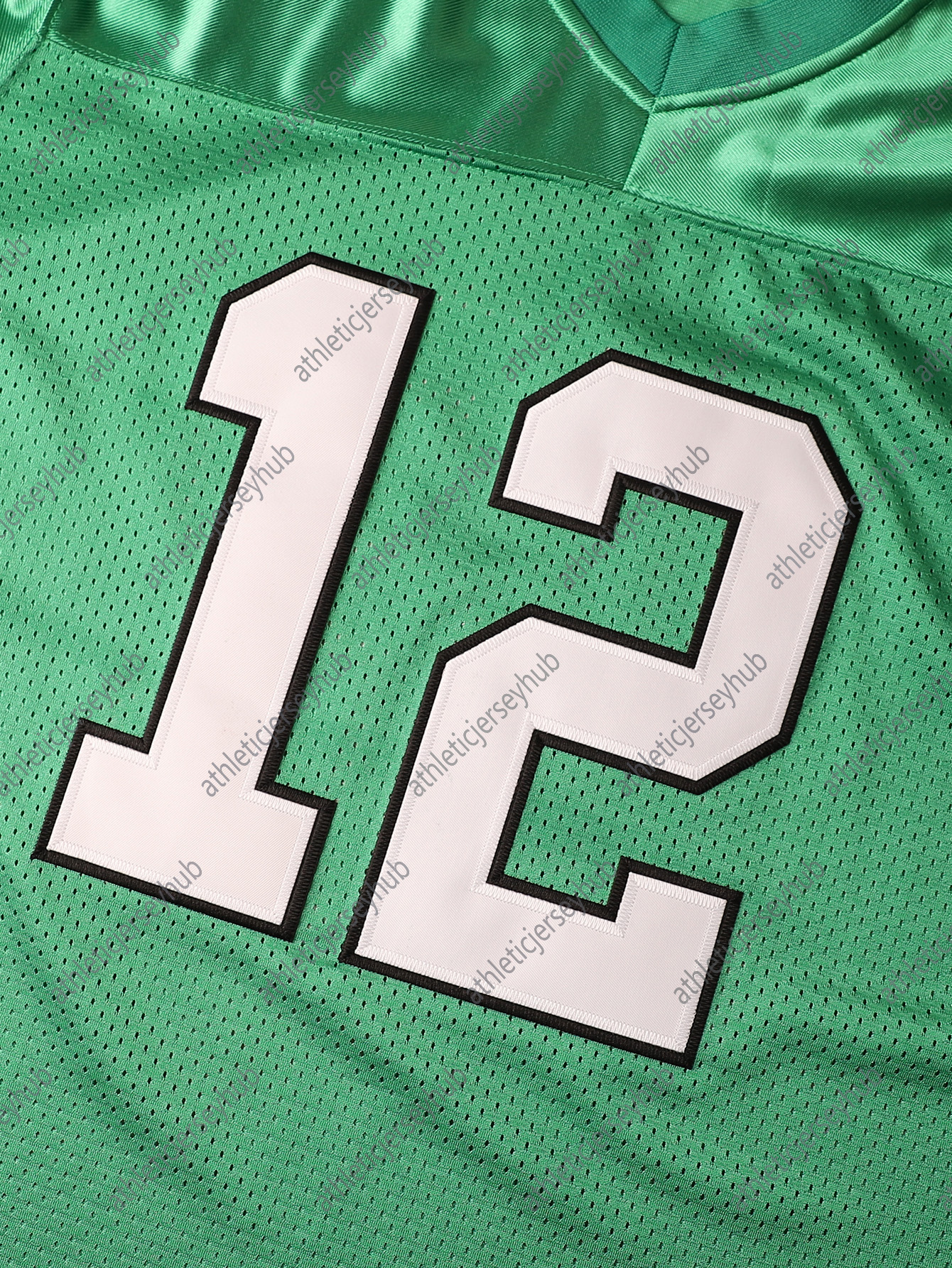 12 Cunningham Men's Football Jerseys Green Mesh Embroidery For Training And Competition Breathable Short Sleeve for athletic Jersey