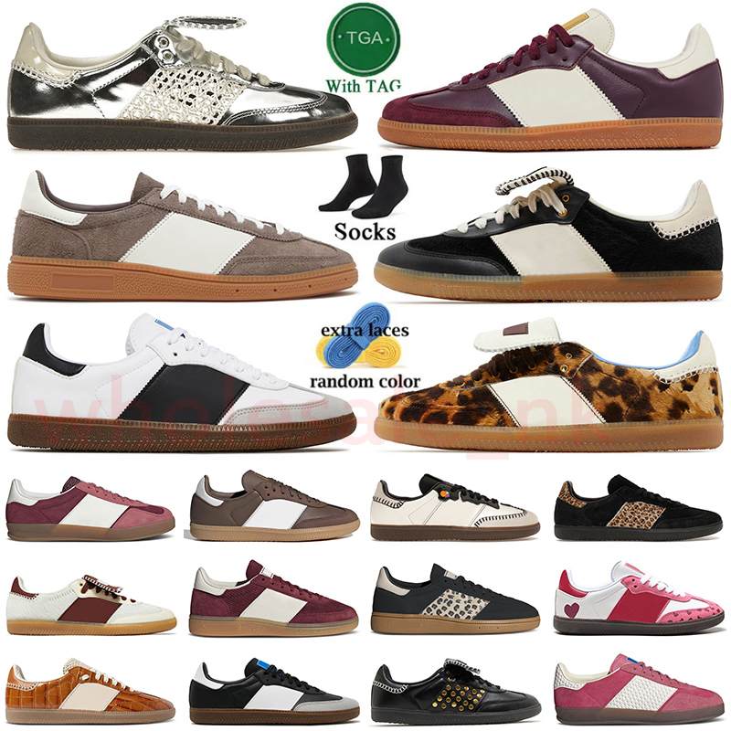 Pony Leopard Print Shoes Designer Sneakers Bad Bunny Men Women Classic Pink Velvet Black White Gum Sporty Rich Crystal Reflective Platform Collegiate Trainers Us 13