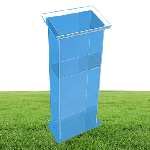 Transparent artistic acrylic church lectern pulpit of bright acrylic church8871153