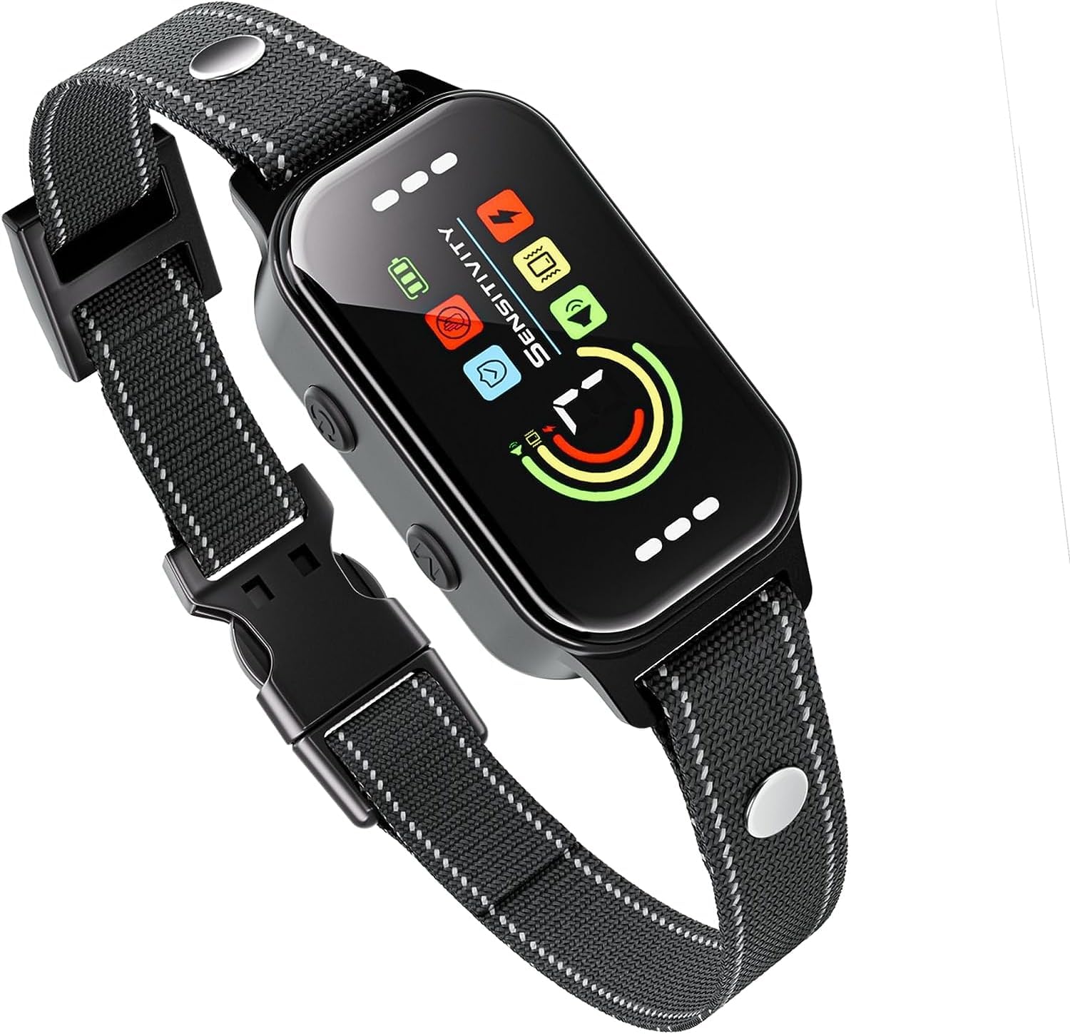 Collar,Bark for Large Medium Small Dogs 8-120lbs,Rechargeable Anti Bark Training 7 Adjustable Sensitivity, Barking Collar with Beep Vibration
