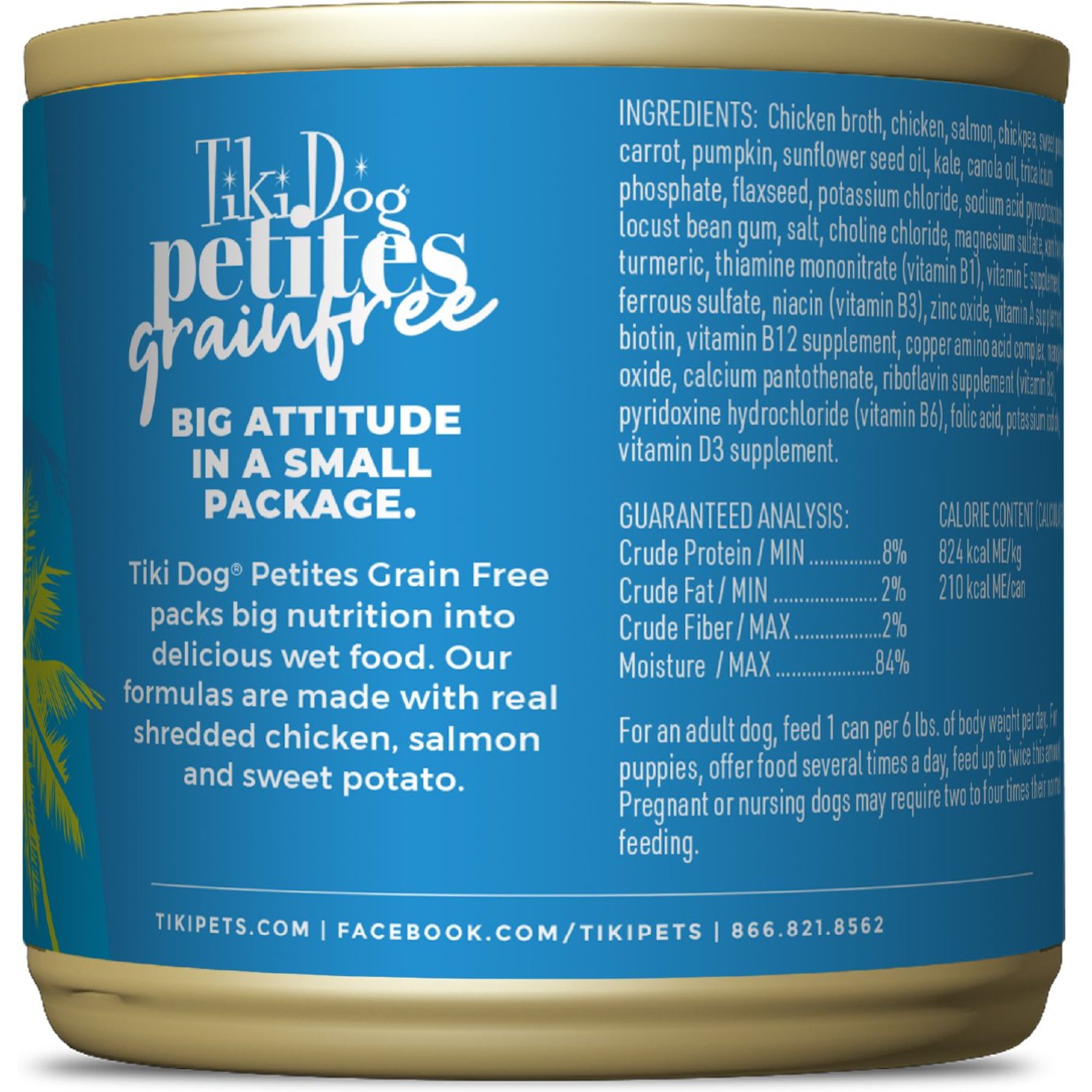 Tiki Dog Petites Chicken & Salmon Grain-Free Dog Food