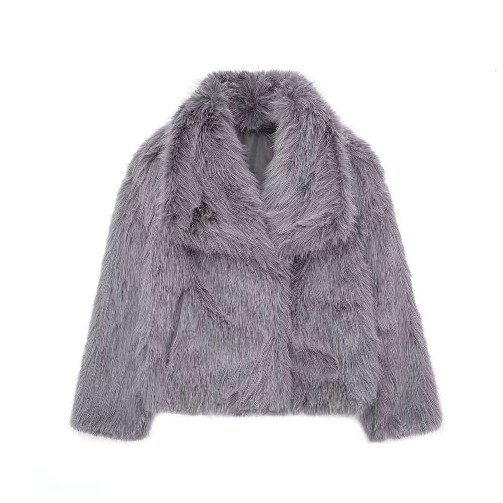 Women's Toka fox for autumn and winter 2024 new fur coat imitation
