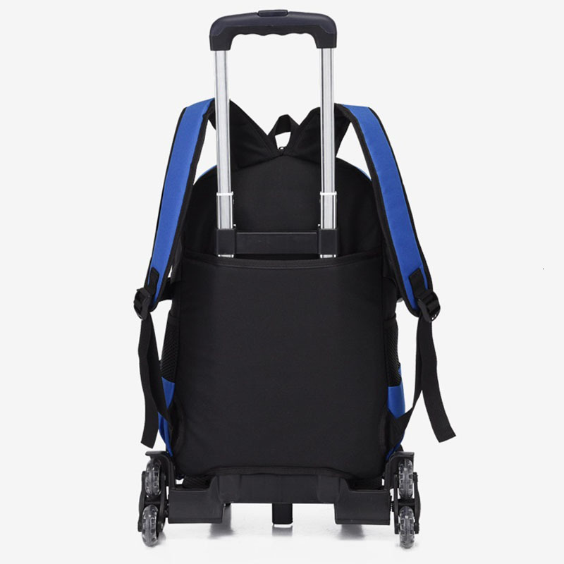 New Rolg Backpack Large Cart Backpack Wheel Designer Backpack Boy's Backpack With Wheels Laptop Backpack Wheel