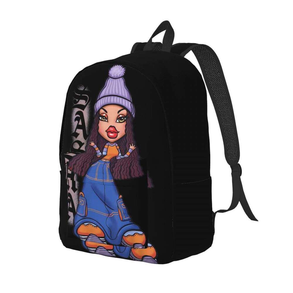 Bratz Sasha Portrait 2 Cool Backpack Outdoor Student Business Daypack for Men Women Laptop Shoulder Bag