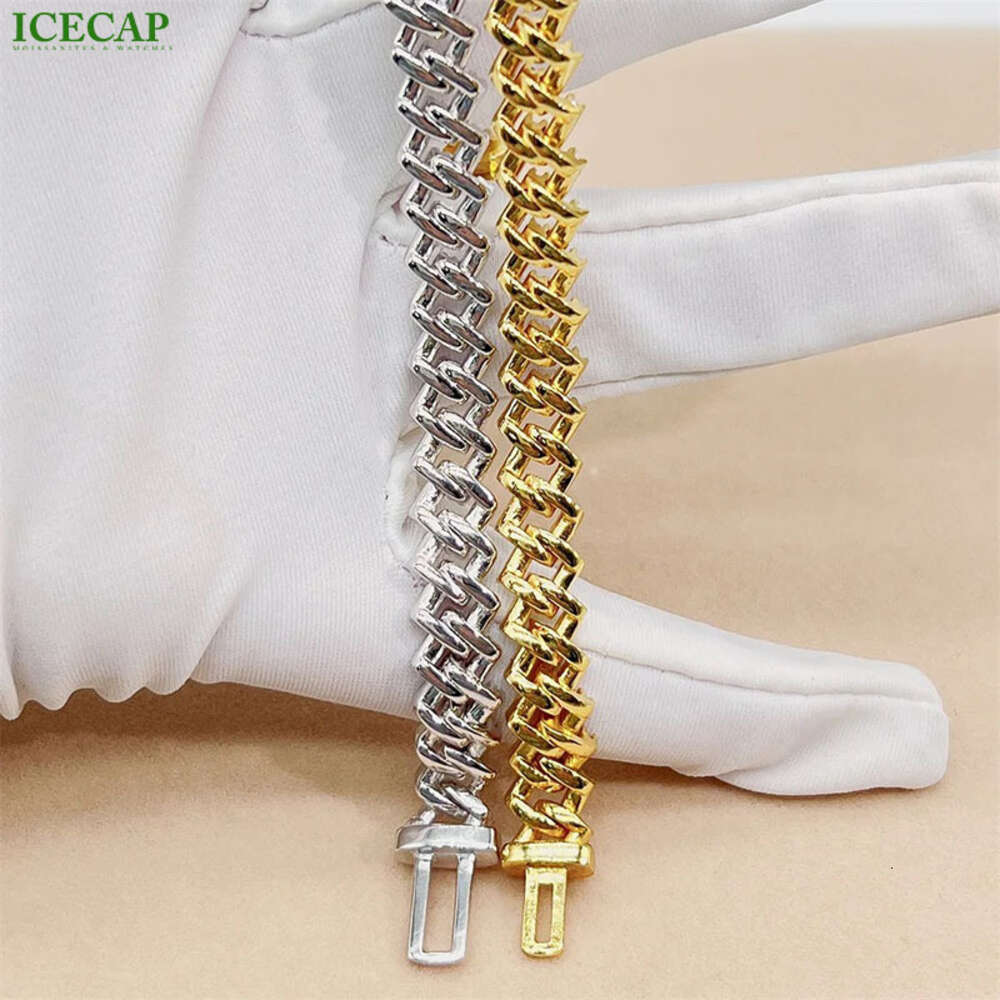 10mm Fashion Jewelry Vvs Moissanite Diamond Cuban Link Chain 925 Silver Hip Hop Men Necklace