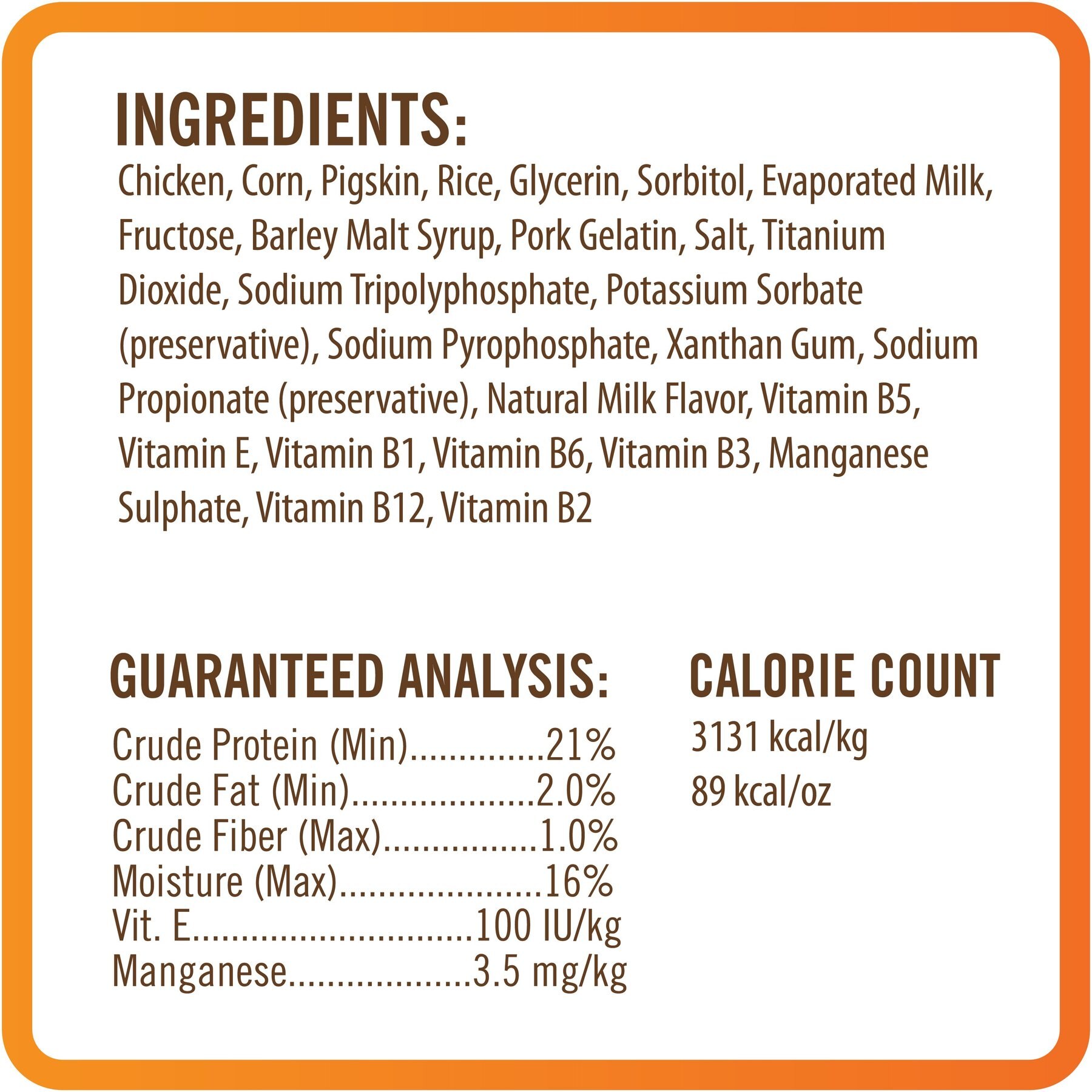 Nutri Chomps 6-in Milk Flavor Braid Dog Treats, 4 count
