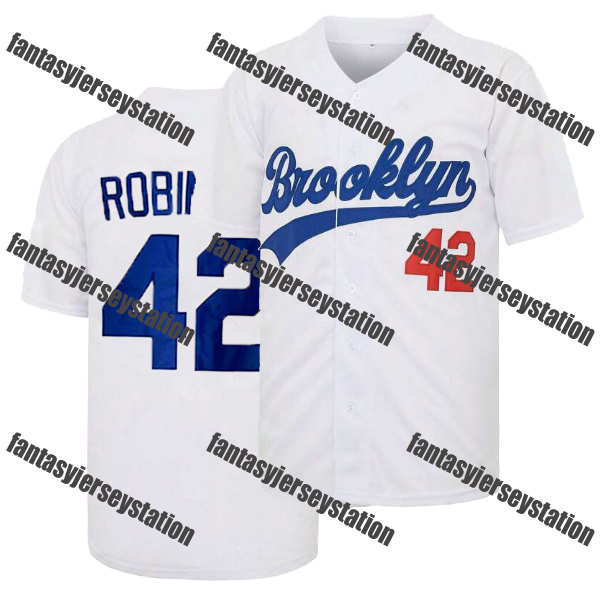 #17 Men's Shohei Relaxed Ohtani 42 Robinson Fit Embroidered V-Neck Button Up Short Sleeve Shirt, Summer Baseball Jersey for Party In Stock S-3XL