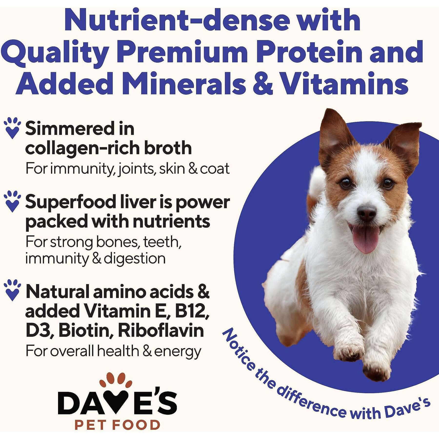 Dave's Pet Food Naturally Healthy Chicken & Beef Entree Pate Canned Wet Dog Food