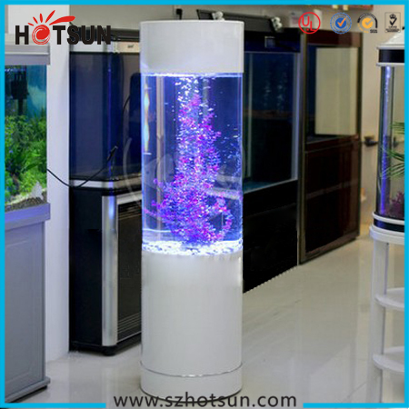 Round Aquarium cylindrical fish tank Large Cylinder Acrylic Aquariums 1.5m Height