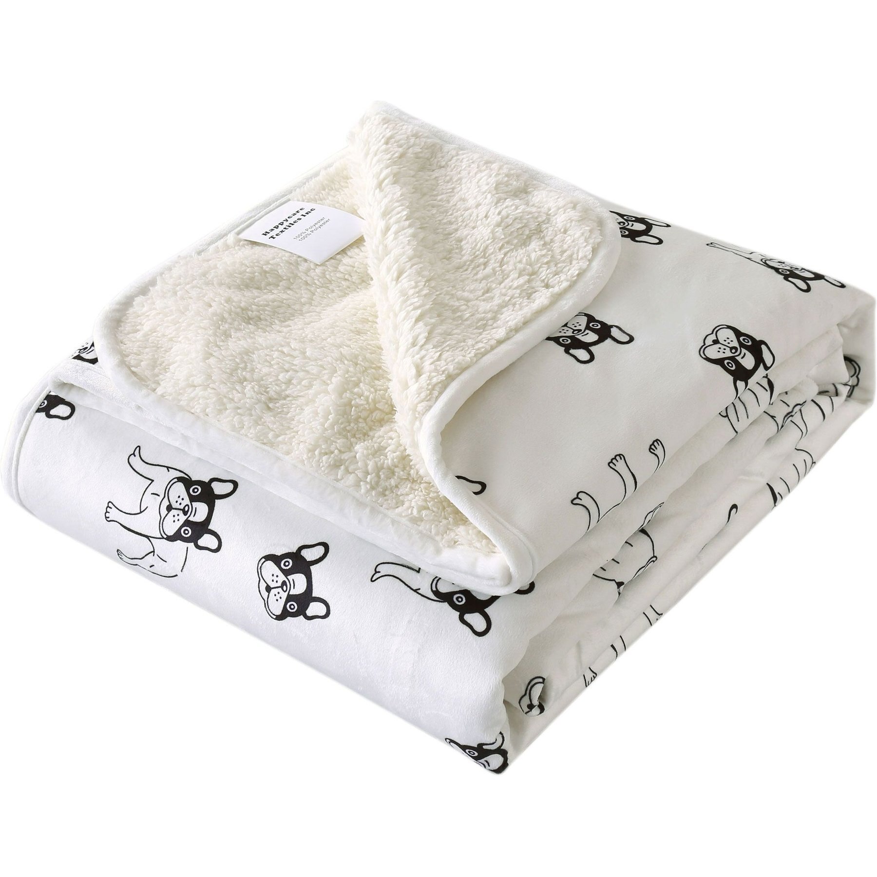 HappyCare Textiles Advanced Pets Waterproof Cat & Dog Blanket, 50x60-in