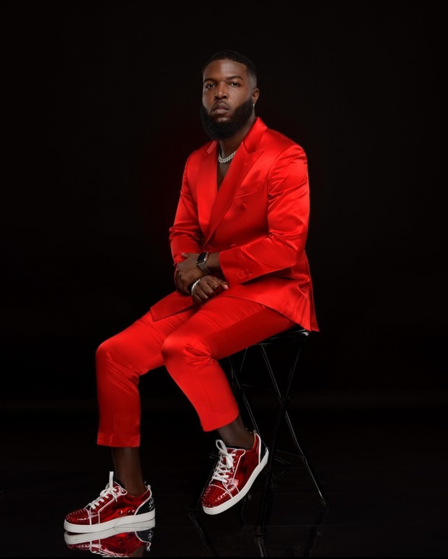 Red Cool Orange Mens Suit Peaked Lapel Wedding Tuxedos Two Pieces Groom Wear Double Breasted Formal Prom Evening Blazers With Jackets And Pants