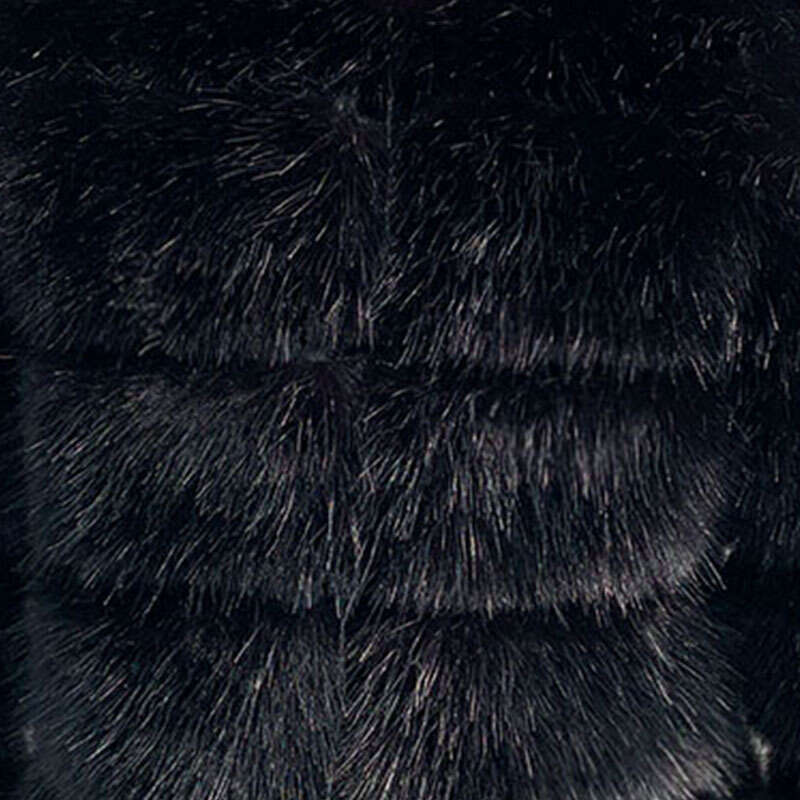 Haining fox spliced women's winter new fashion imitation warm artificial fur vest