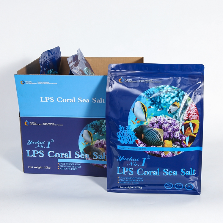 Customized LPS for Aquarium Coral Reef Sea Salt Made from Glass