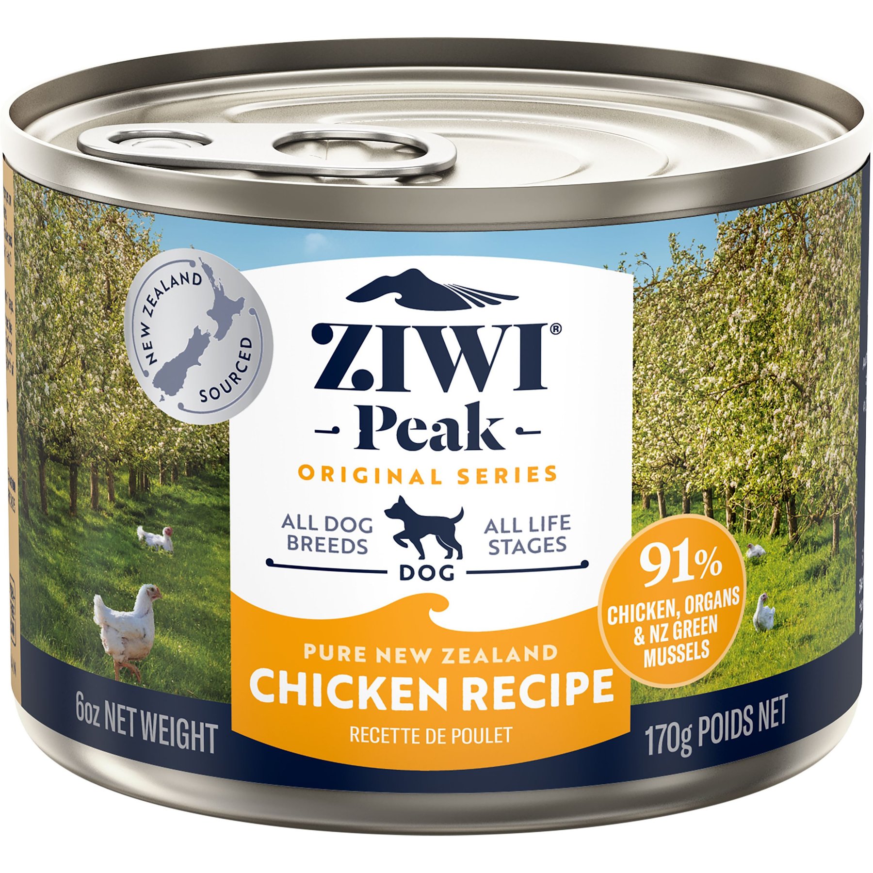 ZIWI Peak Chicken Recipe Canned Dog Food