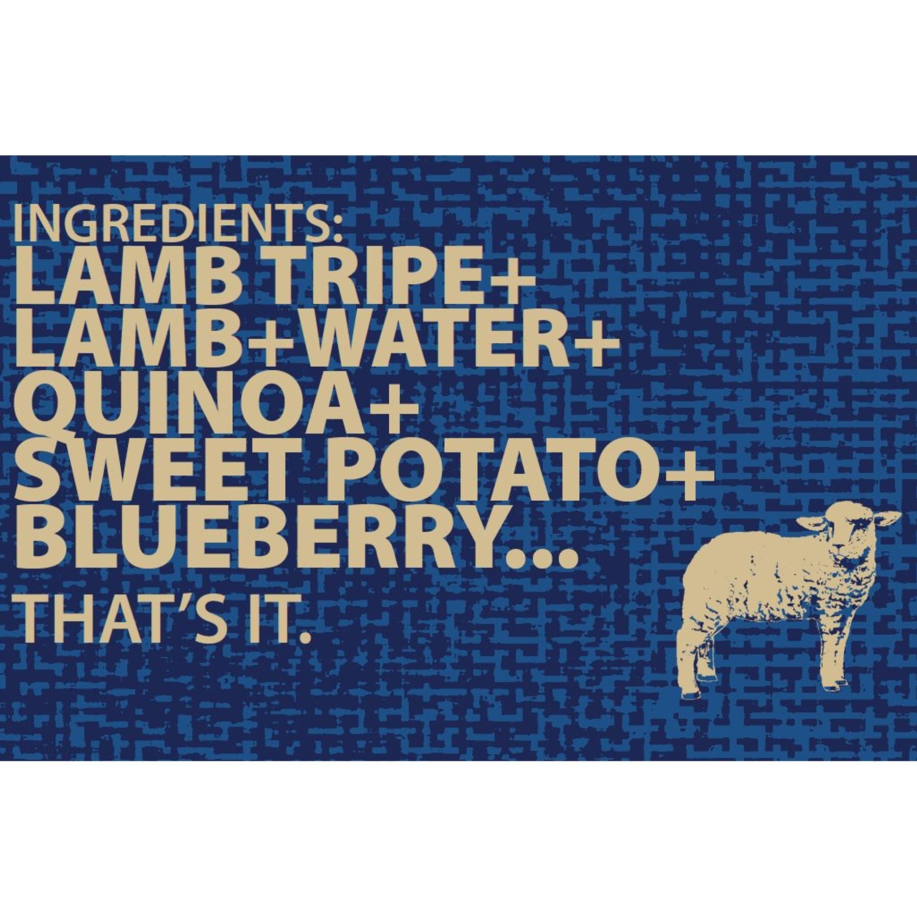 PetKind That's It! Lamb Tripe Grain-Free Canned Dog Food