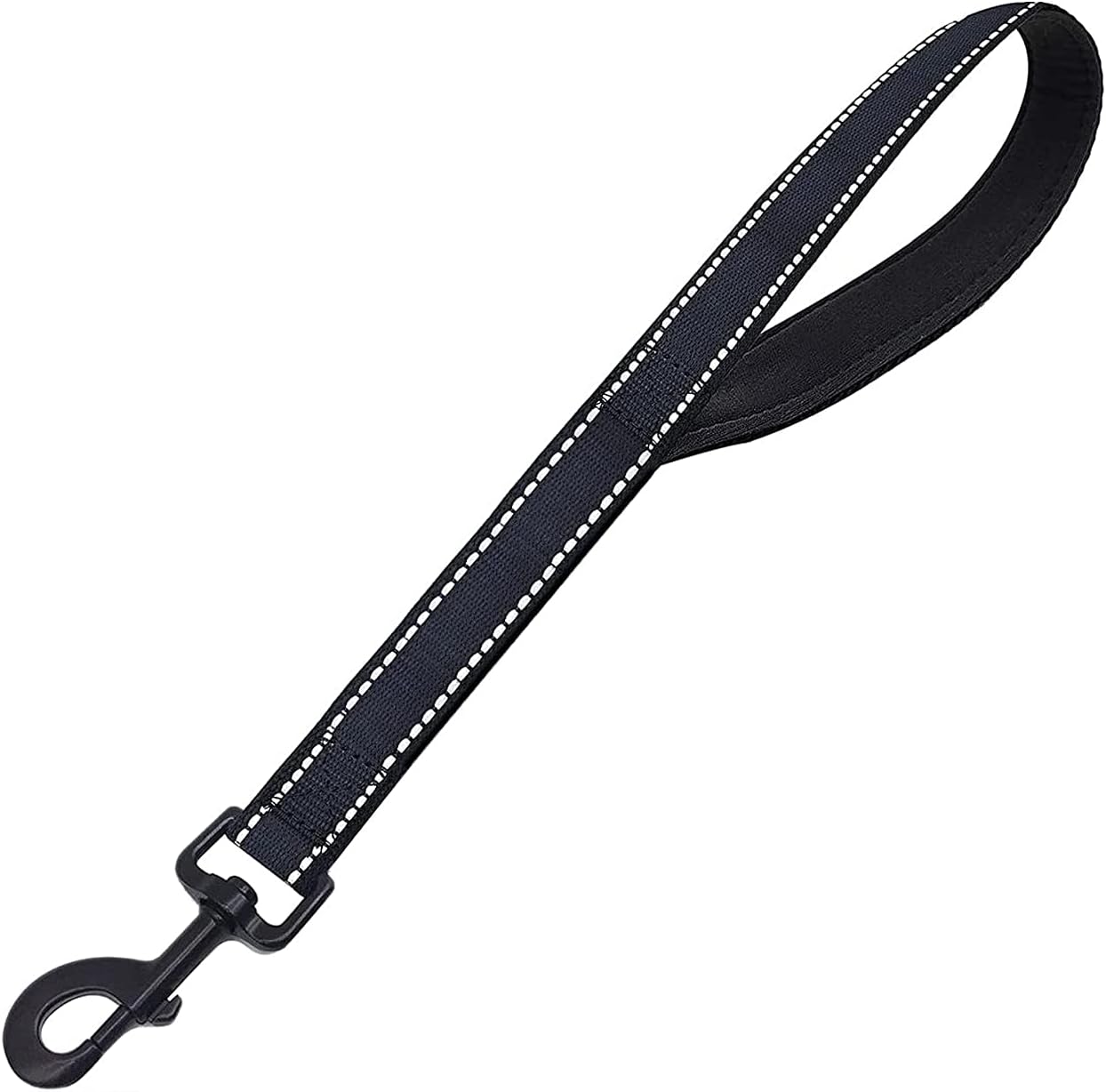 CHMETE Heavy Duty with Comfortable Padded Handle Reflective Training leashes for Medium Large Dogs Up to 80lbs (u201D Short Dog Leash