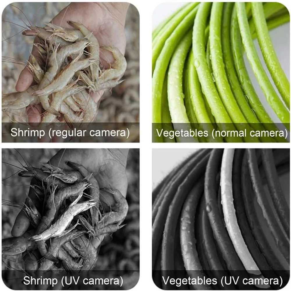 Mini UV camera for iPhone and Android phones visible facial sun protection portable UV camera used for sun protection testing W241122